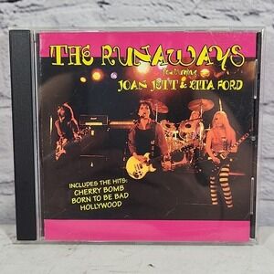 THE RUNAWAYS Featuring Joan Jett Lita Ford Compilation CD Rare Cherry Bomb